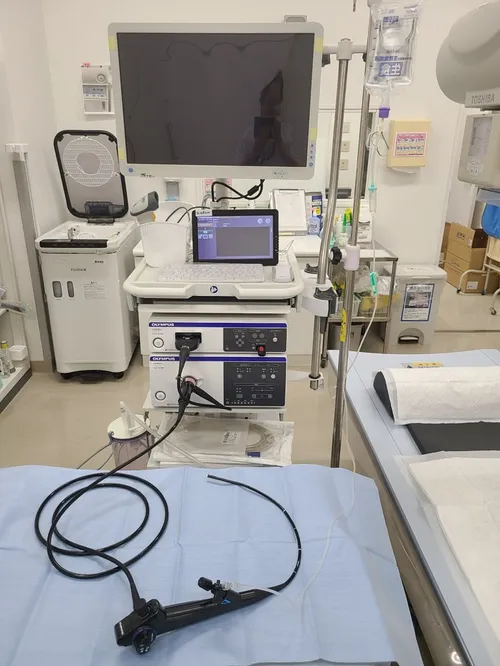 軟性膀胱鏡の写真