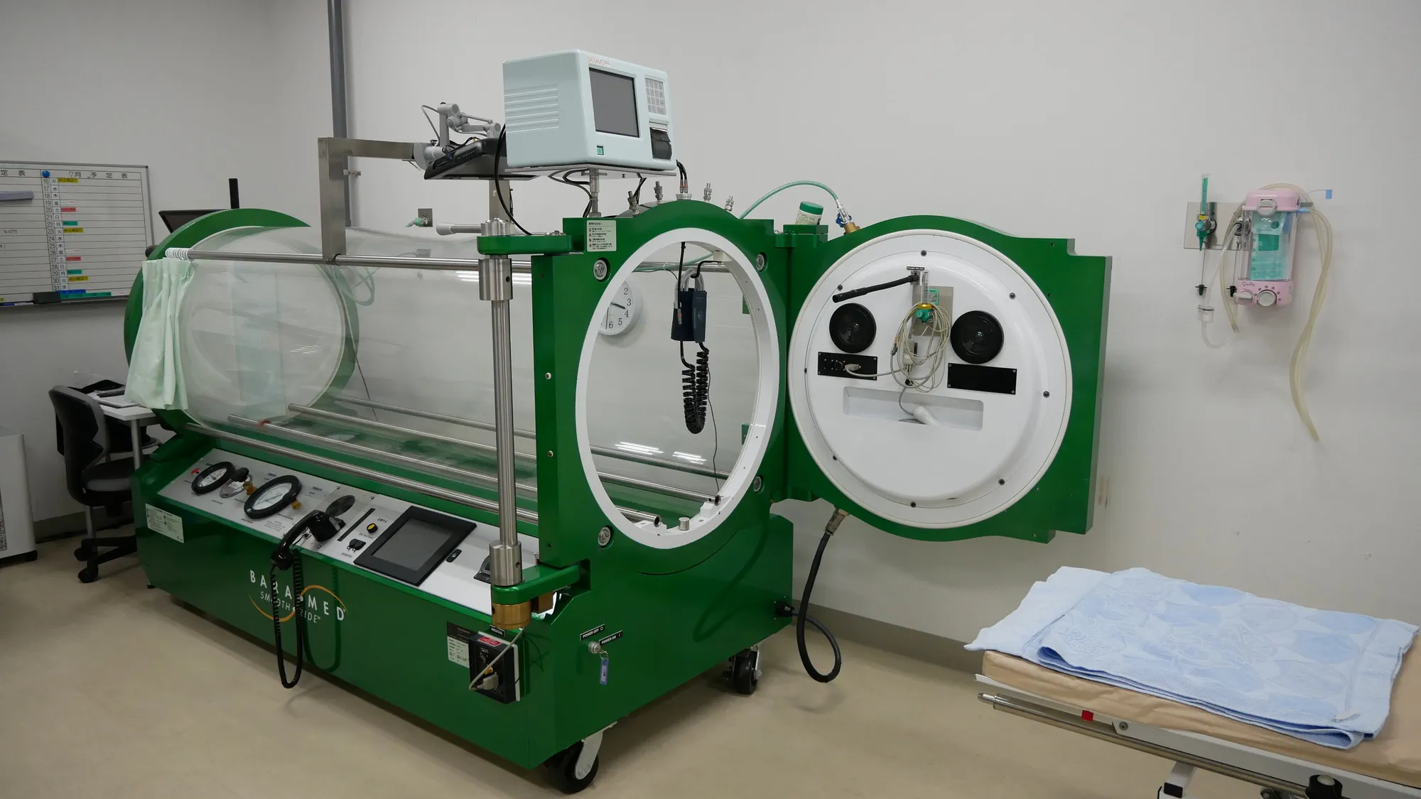 高気圧酸素治療装置の画像