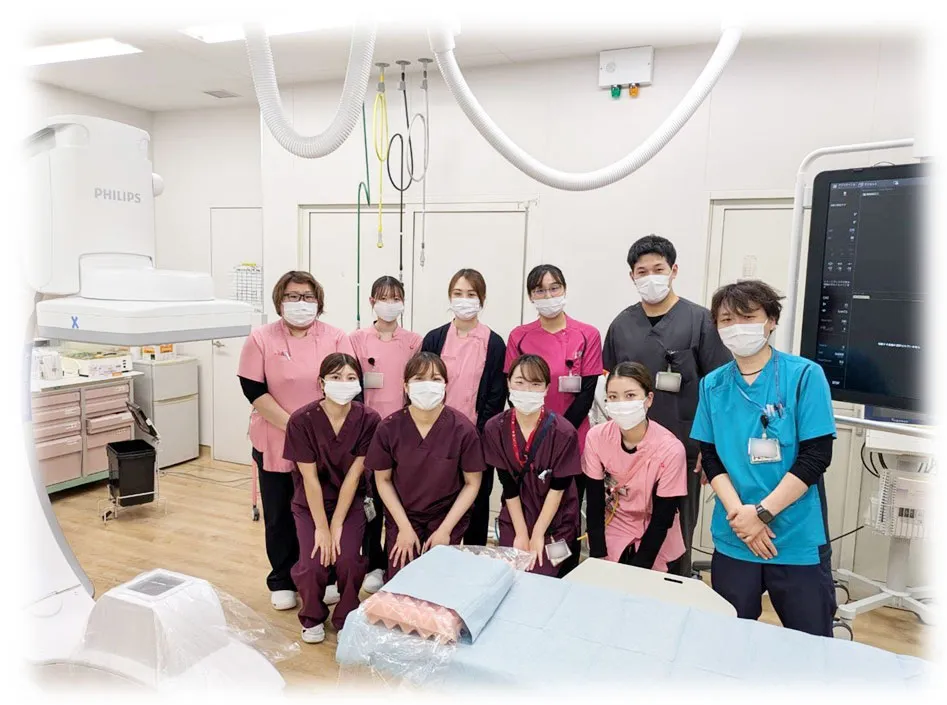 心臓センタースタッフの集合写真