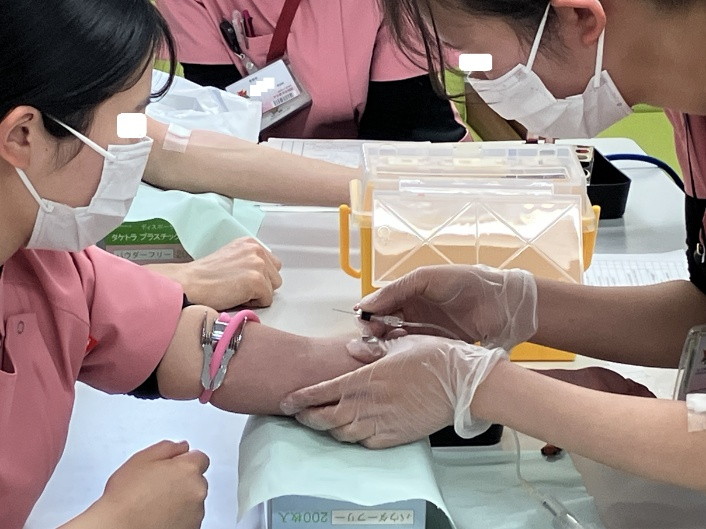 新人ローテーション病棟研修の様子