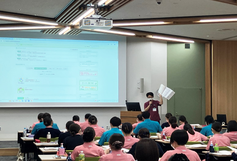 新人研修の様子