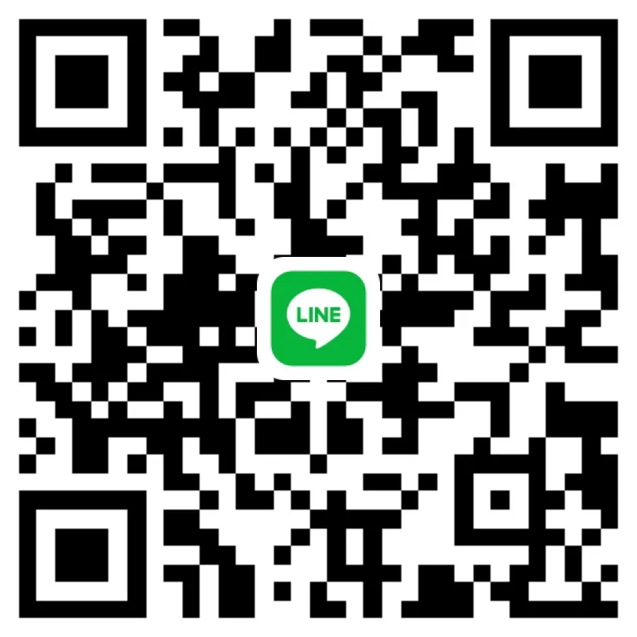 採用担当者のLINEのQRコード