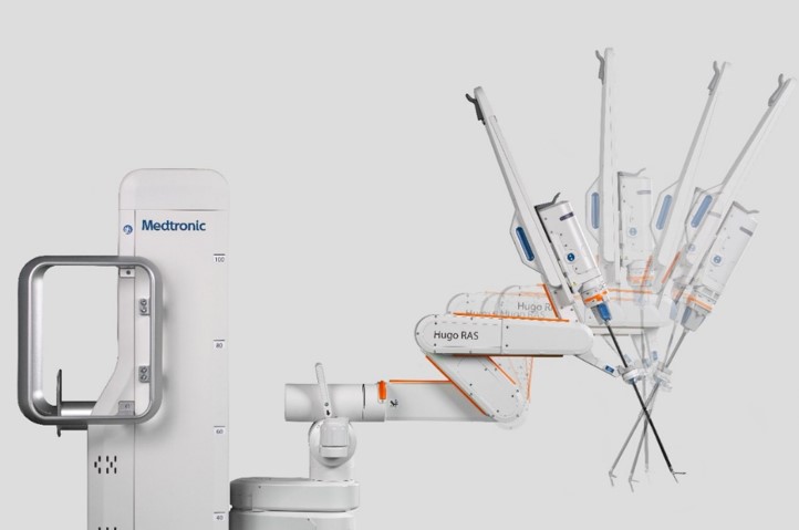 Hugoのロボットアームの拡大画像