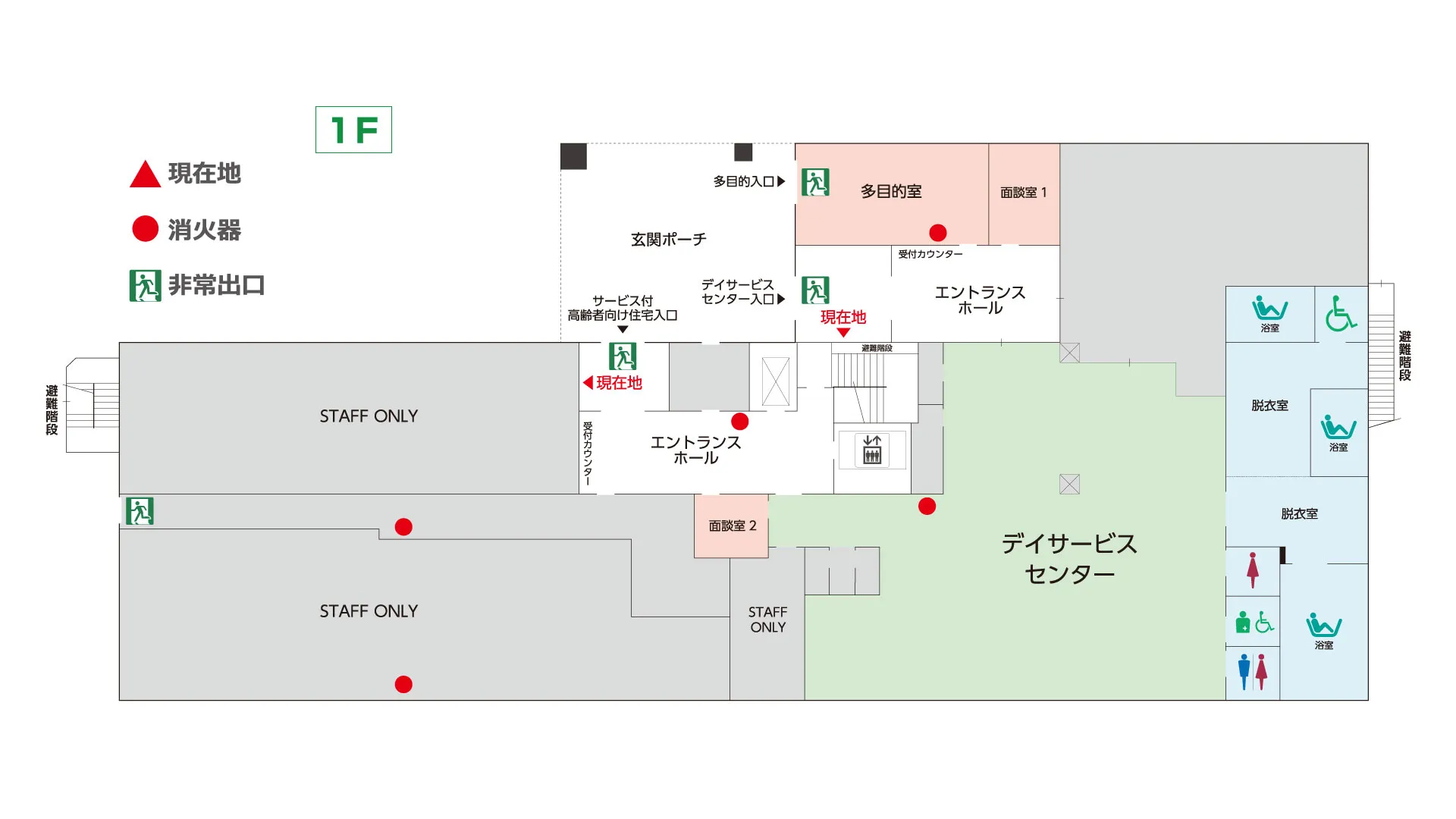 1階フロアマップ画像